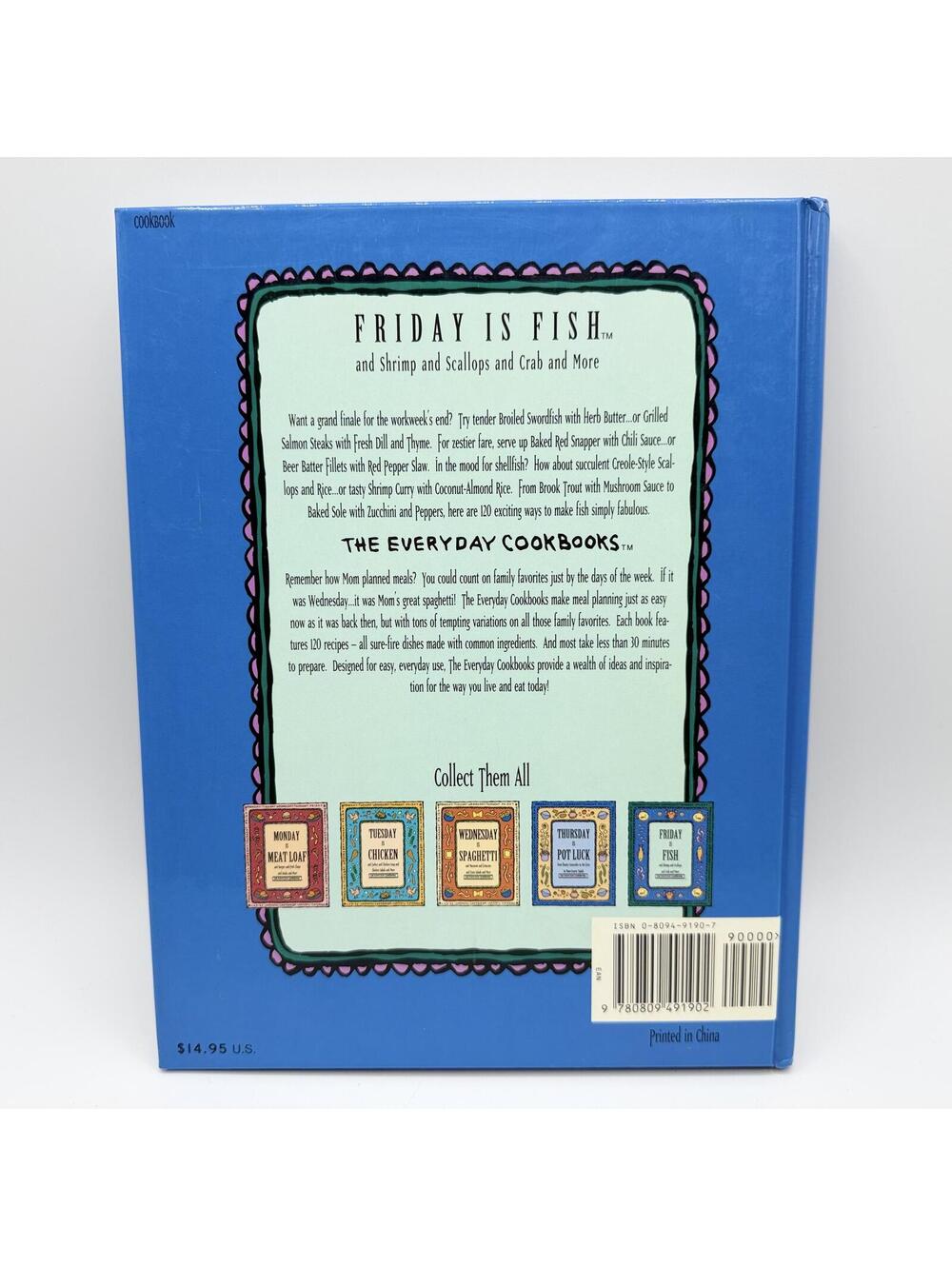 Friday Is Fish Cookbook - Time Life Books - Hardcover - 9780809491902 - Picture 2 of 10